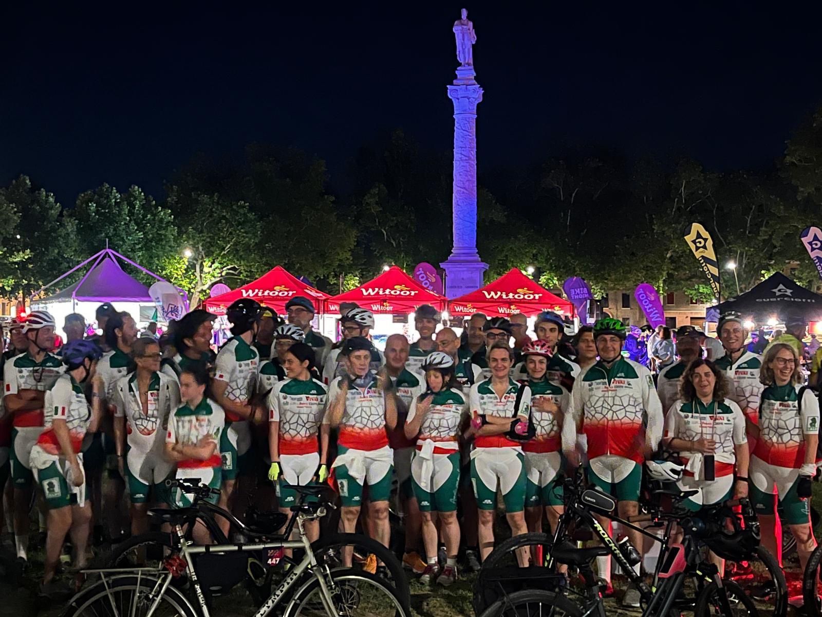 Salvi Vivai: in più di 40 alla Ferrara Bike Night